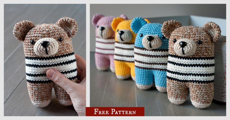 Donato Bear Amigurumi Free Crochet Pattern