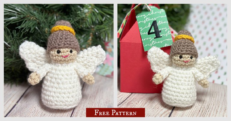 Mini Amigurumi Angel Free Crochet Pattern