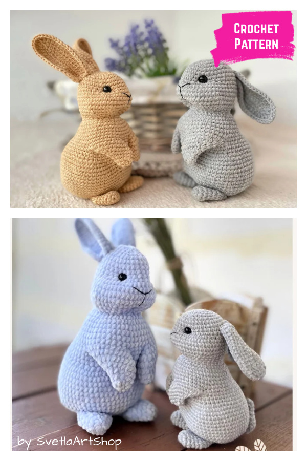 Amigurumi Rabbit Crochet Pattern