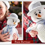 Happy Snowman Free Crochet Pattern