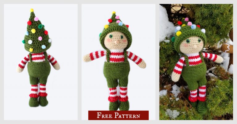 Ollie the Elf Free Crochet Pattern