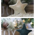 Rustic Star Ornament Free Crochet Pattern and Video Tutorial