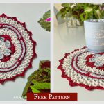 Xmas Mandala Free Crochet Pattern