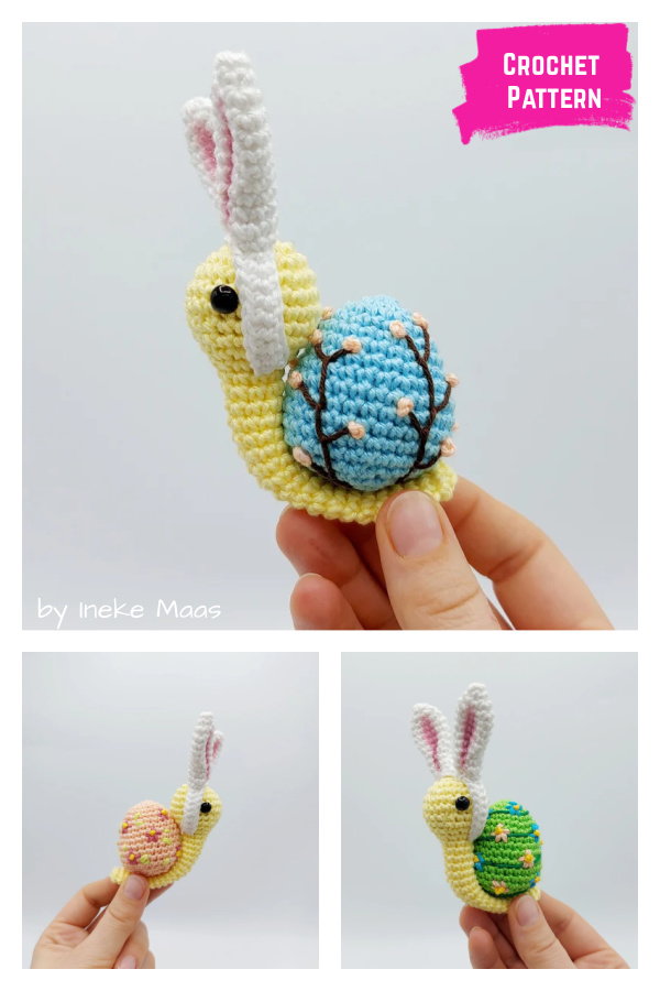 Easter Snail Crochet Pattern