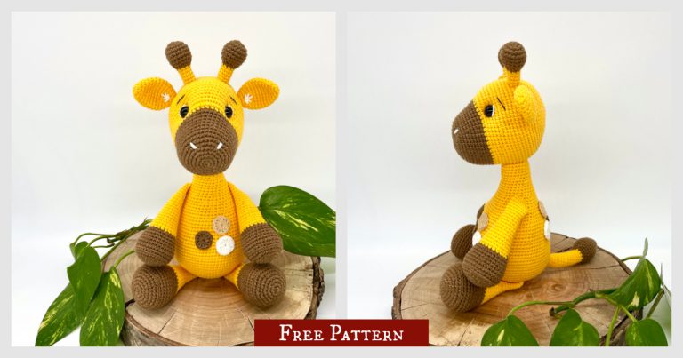 Gerald the Giraffe Free Crochet Pattern