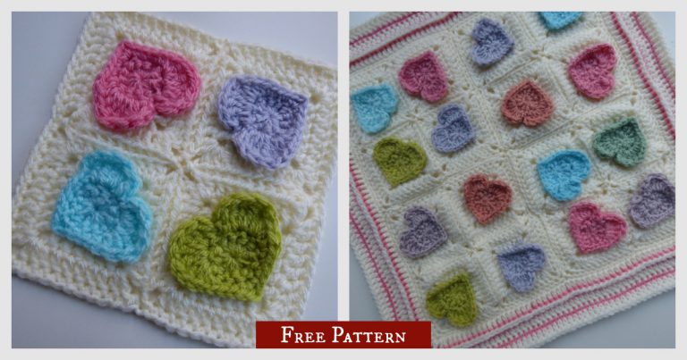 Granny’s Valentine Free Crochet Pattern