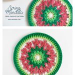 Spring Mandala Free Crochet Pattern