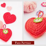Valentine’s Day Heart Free Crochet Pattern