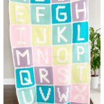 Alphabet Blanket Free Crochet Pattern