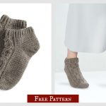 Cabled Socks Free Crochet Pattern
