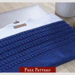 Oceano Laptop Case Free Crochet Pattern