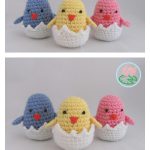 Amigurumi Hatching Easter Chicks Free Crochet Pattern
