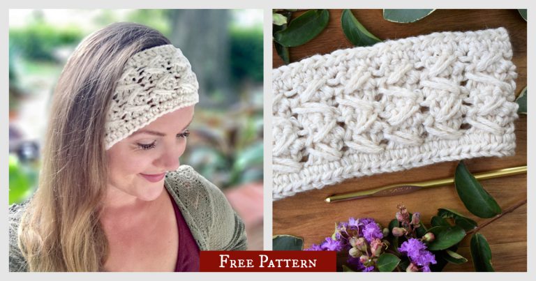Astrid Headband Free Crochet Pattern