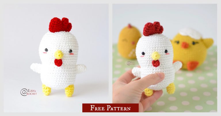Baby Chicken Amigurumi Free Crochet Pattern