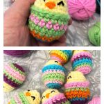 Easter Egg Chick Free Crochet Pattern