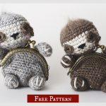 Seymour the Sloth Coin Purse Free Crochet Pattern