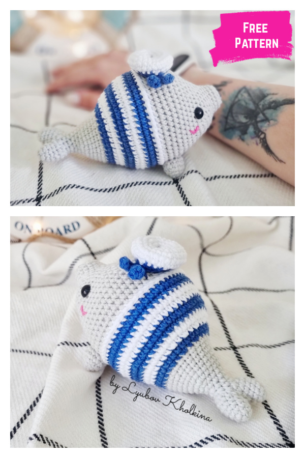 Amigurumi Seal Baby Free Crochet Pattern