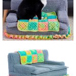 Cat Couch Free Crochet Pattern