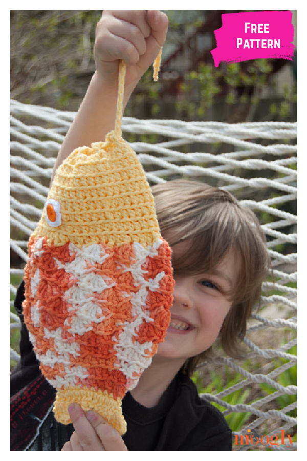 Mystery Fish Pouch Free Crochet Pattern