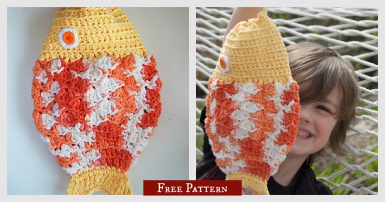 Mystery Fish Pouch Free Crochet Pattern