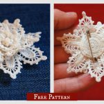 Terry Daffodil Lace Flower Free Crochet Pattern