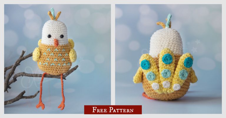 Tulip the Bird Amigurumi Free Crochet Pattern