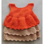 Lillian Flared Baby Dress Free Crochet Pattern