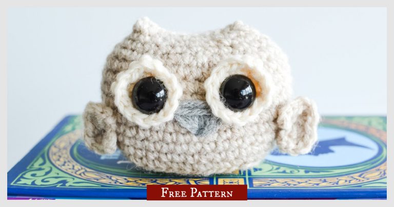 Olive The Owl Amigurumi Free Crochet Pattern