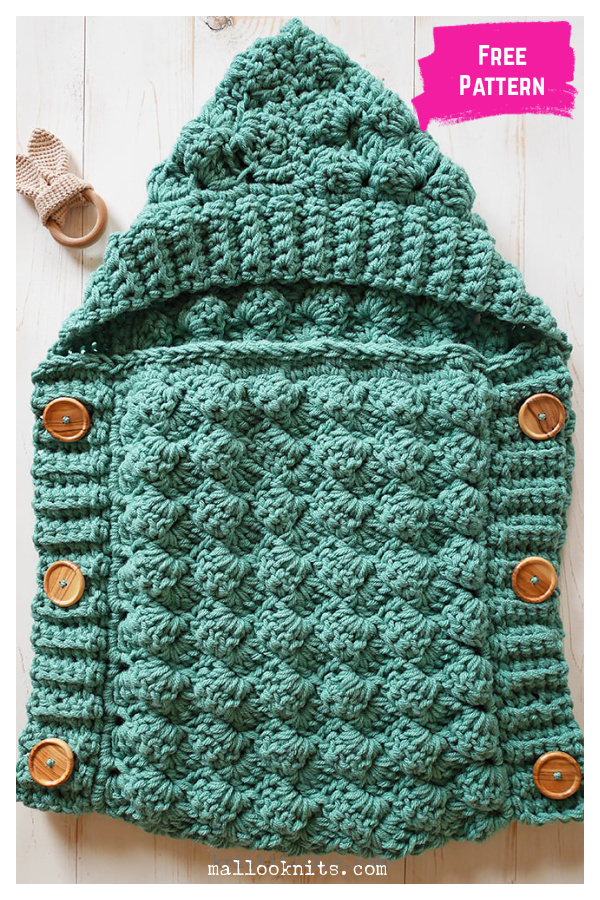 Baby Sleeping Bag Free Crochet Pattern