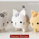 Chibi Cat Tabby Amigurumi Crochet Pattern
