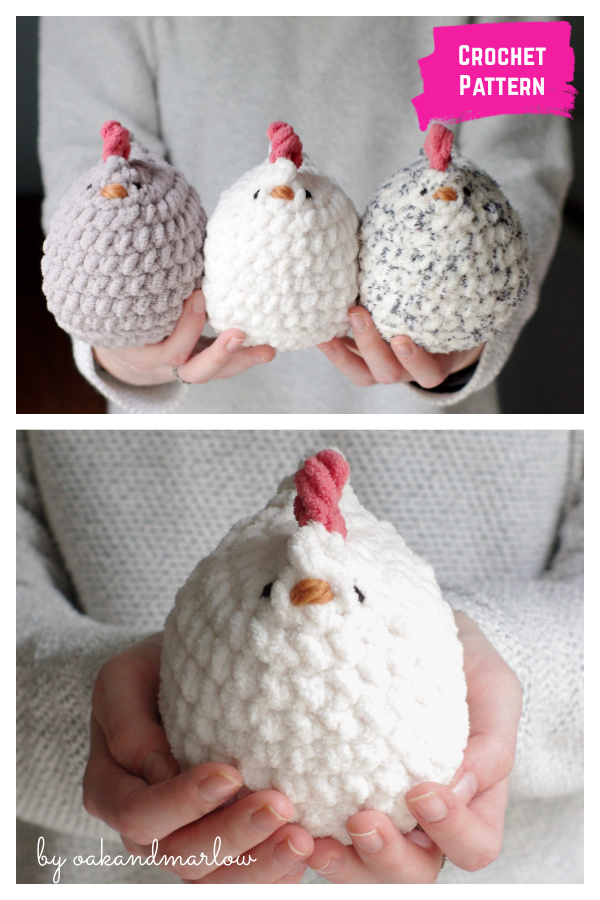 Mabel Chicken Amigurumi Crochet Pattern