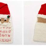 Santa Advent Calendar Free Crochet Pattern