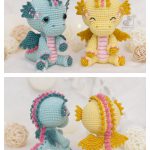Driana the Dragon Amigurumi Crochet Pattern