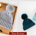 Easy Everyday Beanie Free Crochet Pattern and Video Tutorial