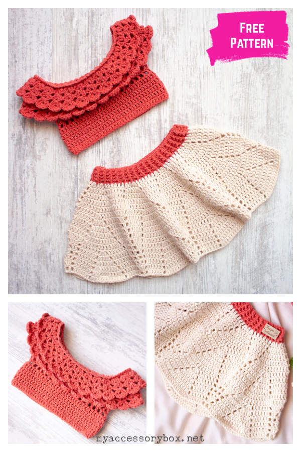 Baby Bloom Set Free Crochet Pattern