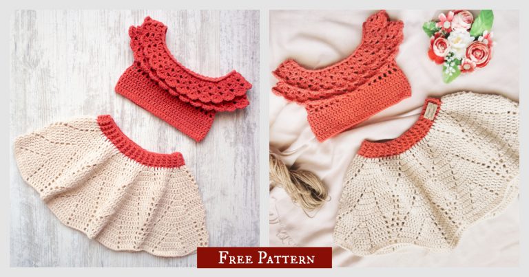 Baby Bloom Set Free Crochet Pattern