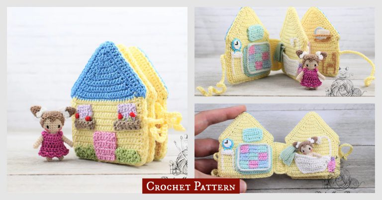 Emma and Her Dollhouse Crochet Pattern