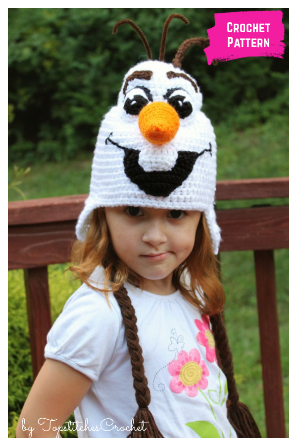 Frozen Olaf Hat Crochet Pattern