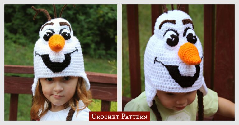 Frozen Olaf Hat Crochet Pattern