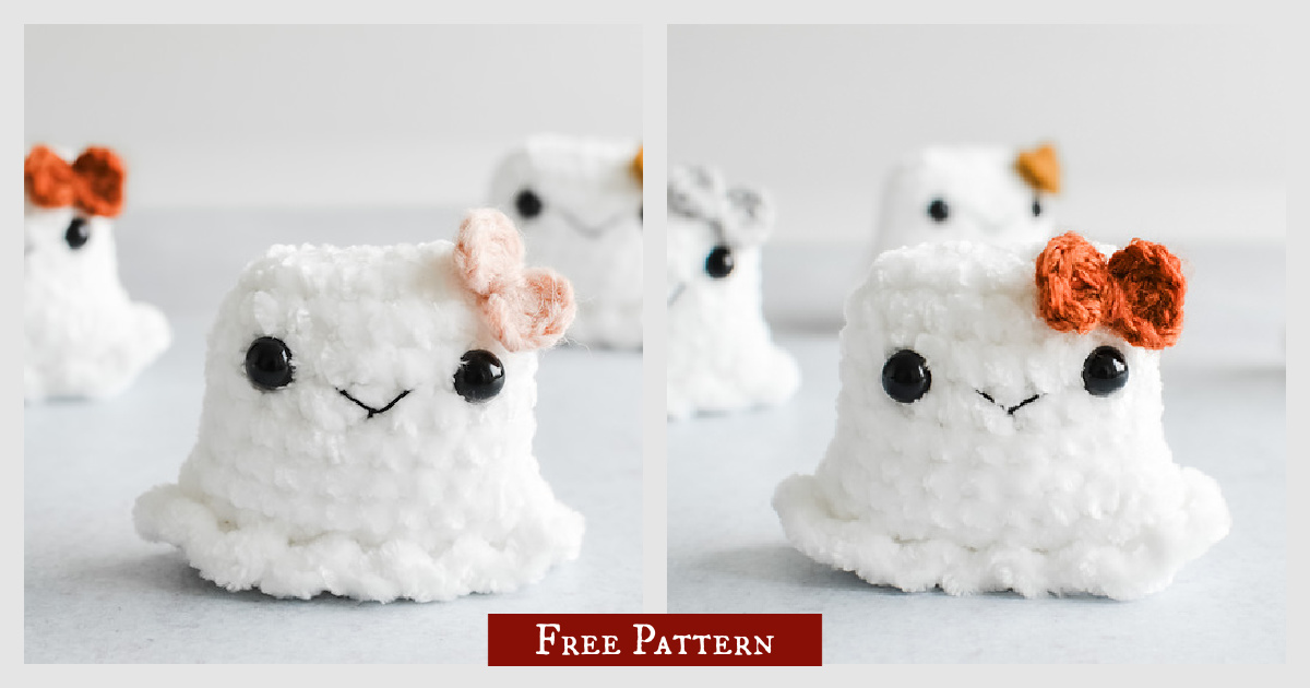 Gigi The Ghost Amigurumi Free Crochet Pattern