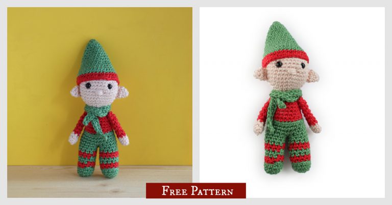 Koulis The Elf Amigurumi Free Crochet Pattern