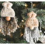 Woodland Gnome Ornament Free Crochet Pattern