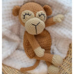 Amigurumi Monkey Snuggler Free Crochet Pattern