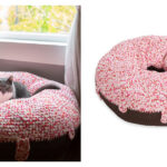 Donut Pet Bed Free Crochet Pattern