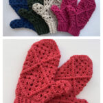 Handy Granny Mittens Free Crochet Pattern