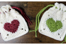 Mosu Japanese Knot Bag Free Crochet Pattern and Video Tutorial