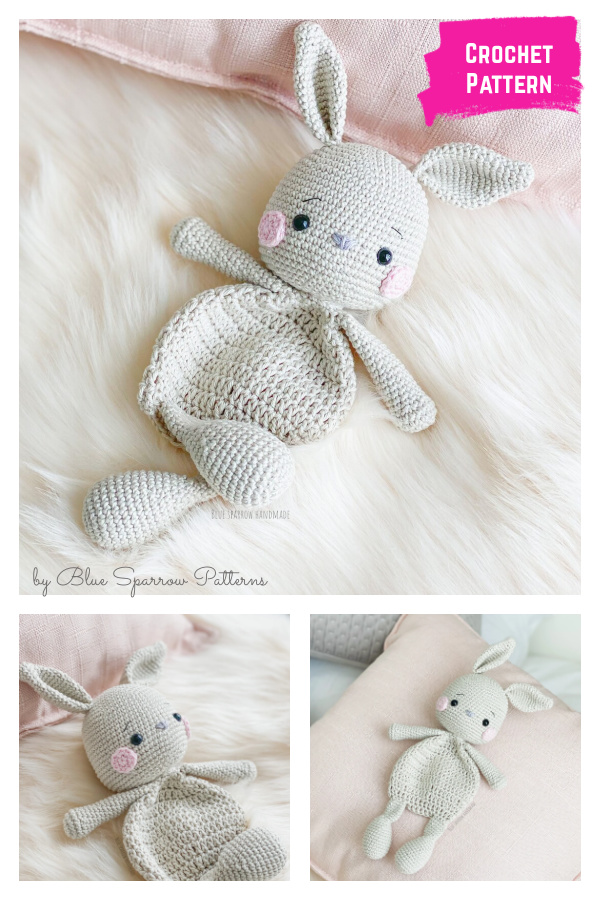 Amigurumi Bunny Comforter Blanket Crochet Pattern