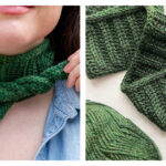 Evergreen Mini Scarf Free Crochet Pattern