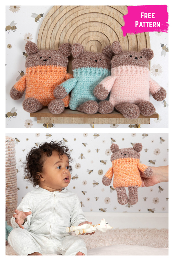 Little Bears Free Crochet Pattern