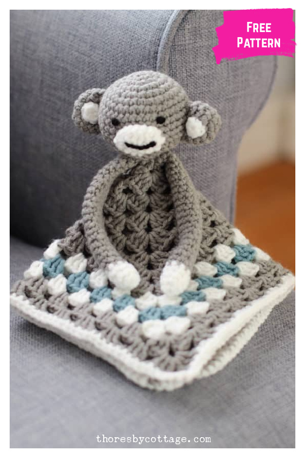 Monkey Lovey Free Crochet Pattern